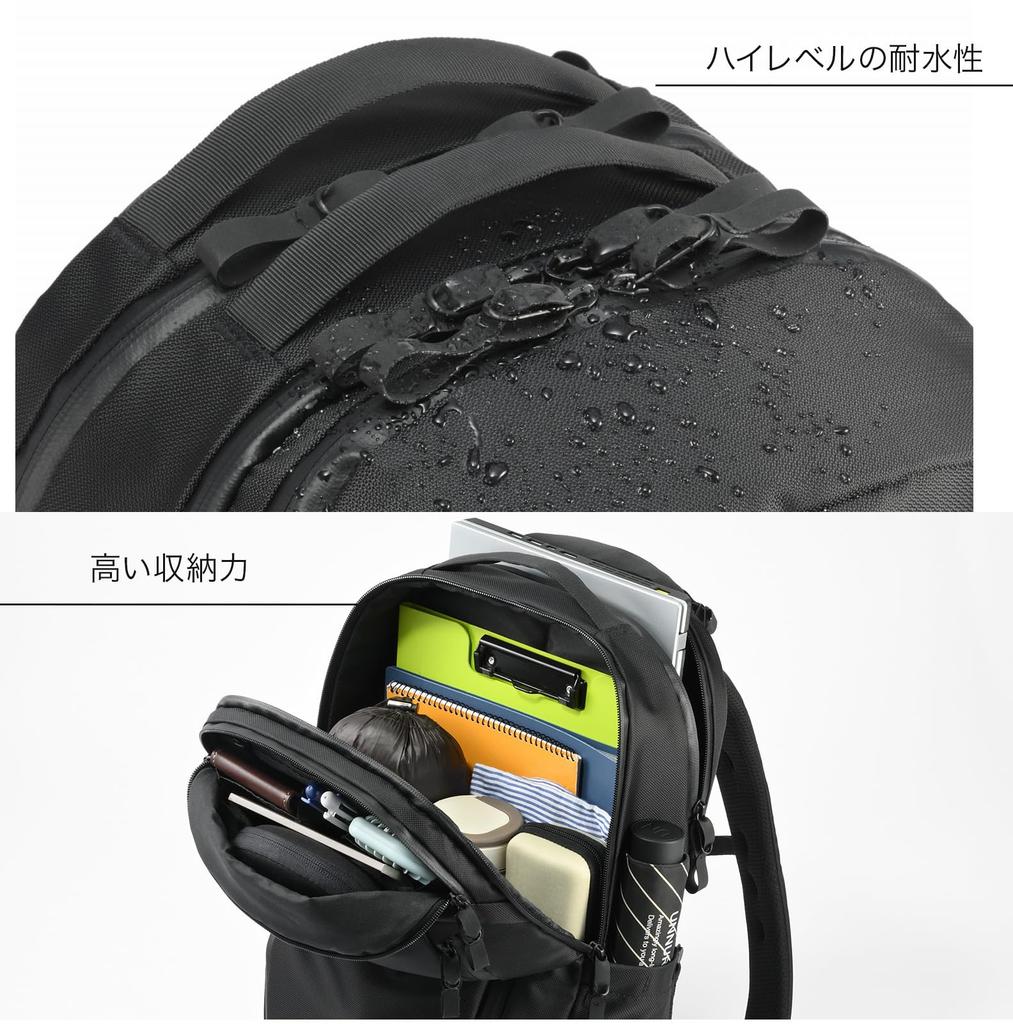 Ace Gene Business Backpack, Rugmaster 2, B4 Size Storage, 15.6-inch PC Storage, 31L, No. 17763