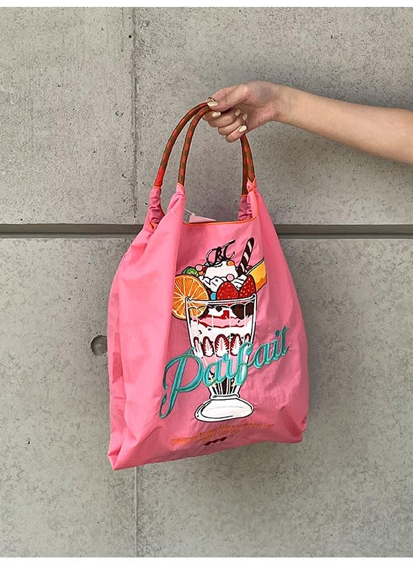 Шариковая цепочка ПАРФЕ Parfait размер M Сумка для покупок Эко-сумка Сумка-тоут 301029 РОЗОВЫЙ и