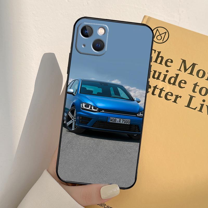 Чехол Sport Car Golf 7 для iPhone 16 15 14 Pro Max Plus 13 Pro Max 11 12 Mini Cover Coque