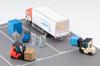 TOMYTEC The Truck Collection Truck Collection Logistics Site Truck Set B Kyuso Shipping