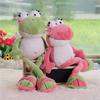 Adorable Cartoon Frog Stuffed Animal Suitable For All Ages