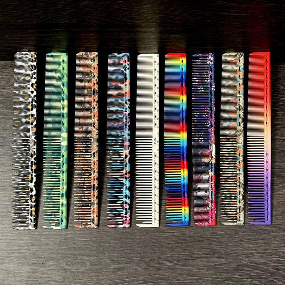 Professional Pro Hairdressing Combs Plastic Fine Cutting Comb DIY Hair Cutting Comb Salon