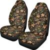 Jungle Camouflage Car Seat Cover, Autumn And Winter Maple Leaf Gm Seat Cover, Support Printing