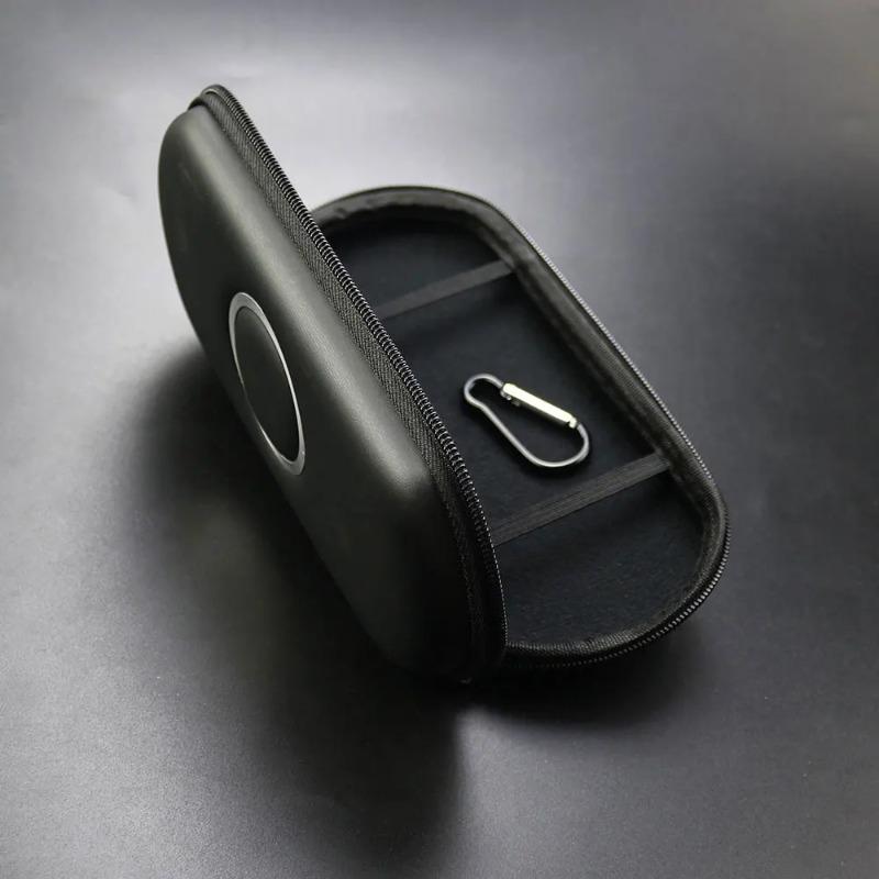 Metal Rim Reinforced EVA Hard Carrying Bag Compatible with PSP1000 PSP2000 PSP3000 Shockproof Protective Pouch Store Game
