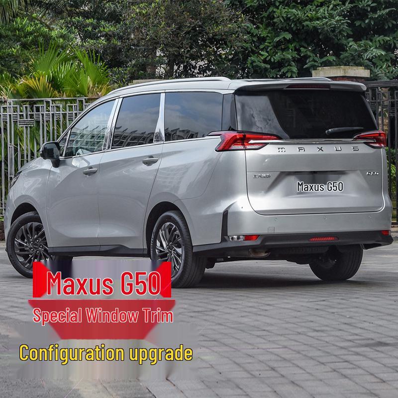Maxus G50 Нержавеющая сталь Декоративная накладка на окно автомобиля – Яркая декоративная полоса на кромку двери