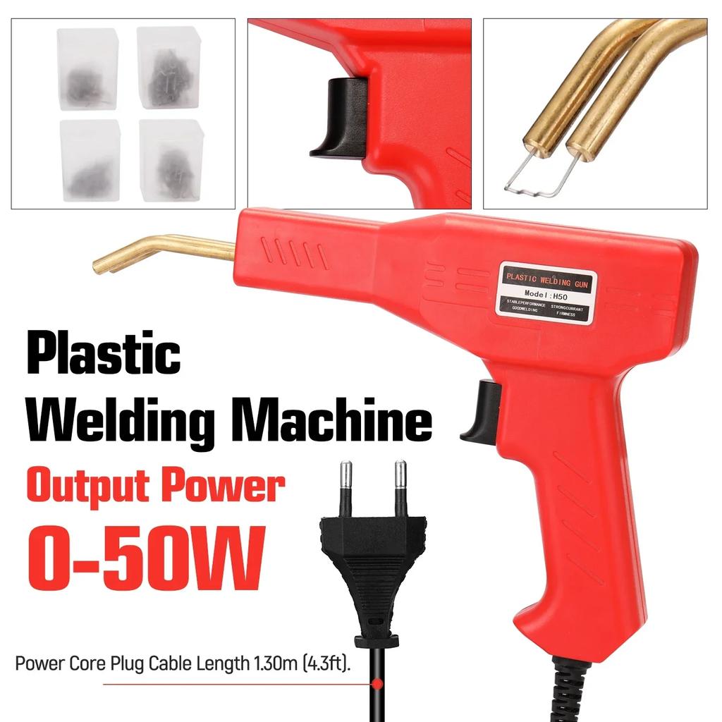 Hot Stapler Plastic Welding Machine Bumper Repair Kit Soldering Iron For Plastic Repair Car Bumper Repair Welding Gun