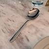 Stainless Steel Big Head Round Spoon Net Red Golden Dinner Long Handle Stirring Dessert Spoons For Kitchen Accessories Gadgets