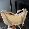 Нишевая дизайнерская сумка женская летняя новая модная сумка-рог модная сумка-пельмень сумка через плечо