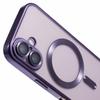 For iPhone 16 Case Compatible with Magsafe Clear TPU Phone Cover with Lens Film