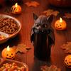 Beverage Container Stand 3D Printed Bat Can Holder, Funny Cartoon Vampire Cat Halloween Party Decoration for Standard Soda Cans, Desktop Decor,