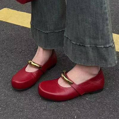 Модные балетки Женская обувь Неглубокие весенние лоферы Обувь 2025 Новый тренд Уютные сандалии Для ходьбы Платье Повседневная вечеринка Mujer Zapatillas