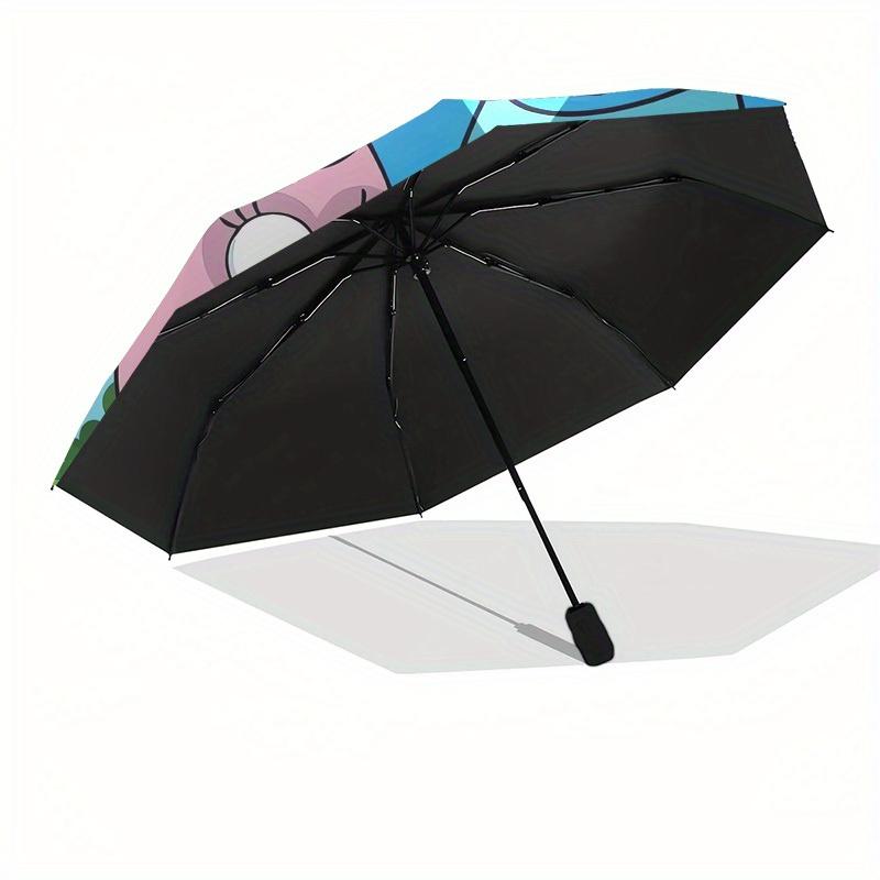 1pc Owl Family Themed High-quality Umbrella,Automatic Opening and Closing Umbrella,Multi-functional Umbrella G0811332