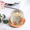 Party Without Aromatherapy Dried Flowers Candles Romantic Fragrance Soy Wax Petal Souvenir Rose Christmas Decoration