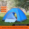 1-4 местная автоматическая палатка для кемпинга, палатка-укрытие для рыбалки, аксессуары для пеших походов и путешествий