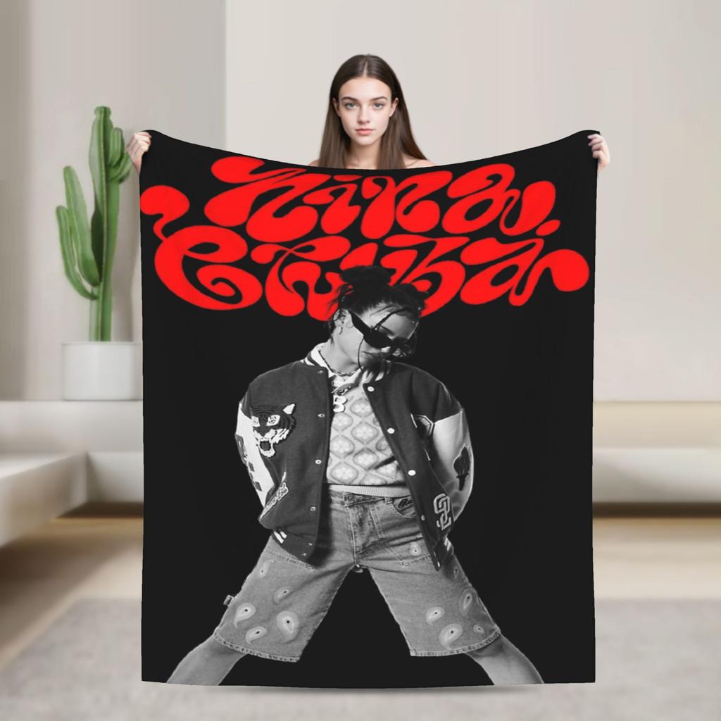 Nina Chuba Blanket Quality Soft singer Throw Blanket Winter Child Bedroom Novelty Bedspread