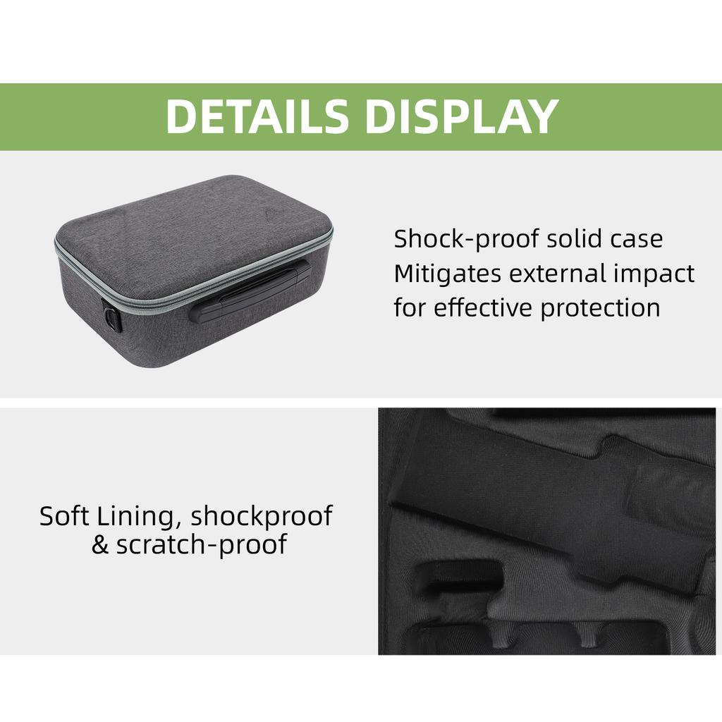 Сумка для хранения, жесткий водонепроницаемый чехол, портативный чехол для RS 3 Mini, ручной стабилизатор, коробка для хранения сцепления, устойчивая к царапинам