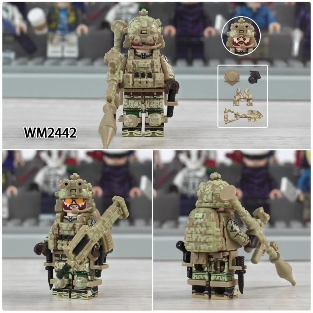 WM6147 WM6168 WM6169 Военная серия SWAT Спецназ Конструктор Коммандос Солдат Городская полиция Кепка Мини Экшн Фигурка Игрушки