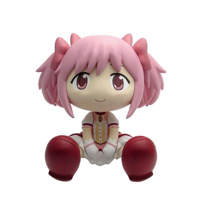 МЯГКАЯ ВИНИЛОВАЯ ФИГУРКА из аниме-сериала Magi Madoka Puella Magi Madoka Magica Madoka Kaname мягкая виниловая окрашенная готовая фигурка [BINIVINI BABY] "Puella Magica"