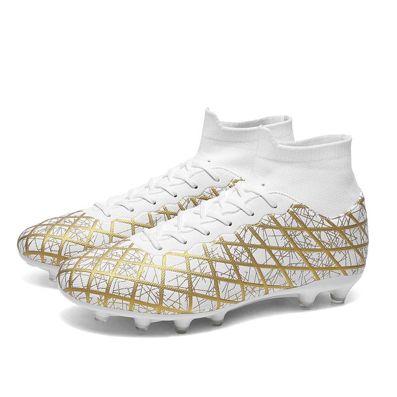 Unisex Football Shoes Men's High -top Socks Long Nails Training Sneakers, Children Football Boots Youth Football Boots