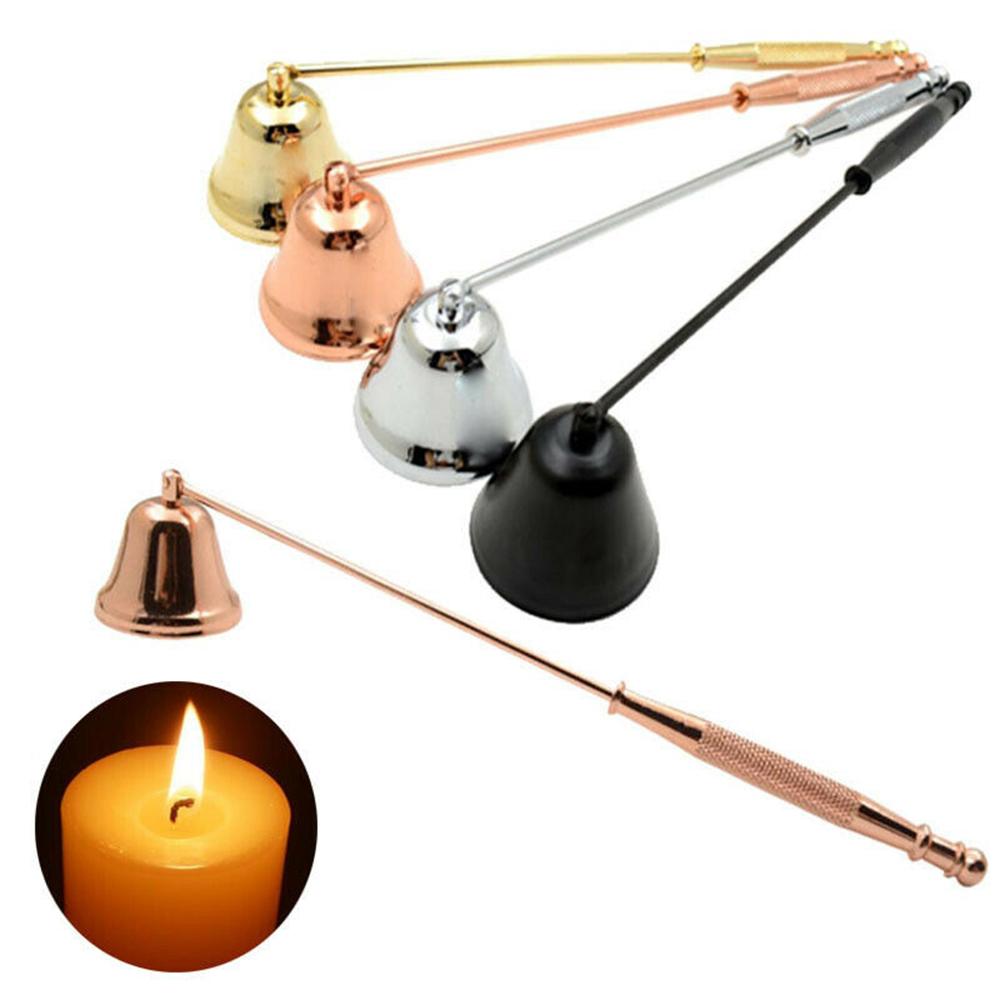 Shape Long Handle Snuffer Put Off flame Tool Candles Wick Bell Put Off flame Tool Candle Snuffer