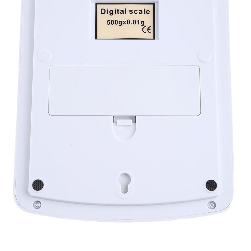 Цифровые лабораторные весы 500 г x 0,01 г Электронные весы ЖК-дисплей Аналитические ювелирные весы Научная Прямая поставка
