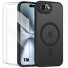 Coque Magnétique - BOOLING - pour iPhone 17e - avec Protection Caméra - Noir - 2 Verres Trempés