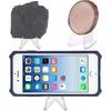 Acrylic Transparent Triangle Display Stand Multifunction Commemorative Coin Cards Mobile Phone Holder Desk DIY Decoration Rack
