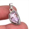 Natural Ametrine Gemstone Handmade 925 Solid Sterling Silver Pendant 1" R4W93