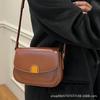 Retro niche underarm bag women's 2025 spring new trendy saddle bag simple commuter shoulder crossbody bag