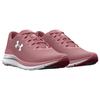 Under Armour Charged Impulse 3 Low Top Running Shoes Women Sneakers White Pink 3025427-602