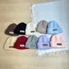 Woolen Hat Thickened Warm Cuffed Knitted Hat Unisex Pullover Knitted Woolen Hat