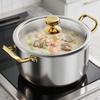 with Glass Lid Non-stick Pot Honeycomb Bottom Slow Cooker  Induction Cooker