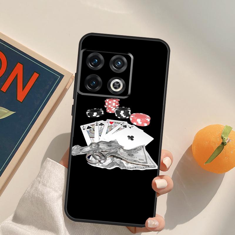 Кейс для телефона с изображением пикового туза для OnePlus 12R 13R 13T 10R 15 13 12 11 10T 8T Nord CE 4 3 2 Lite N20 N30 Nord 5