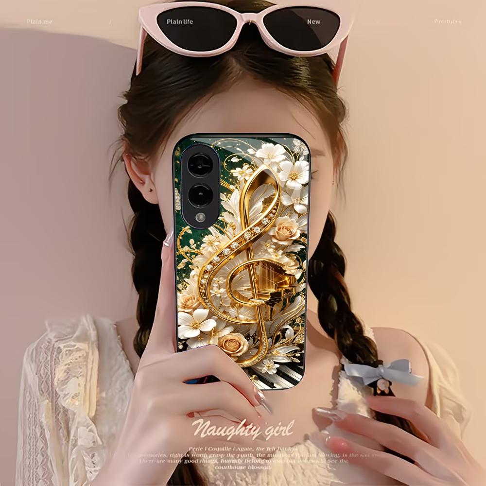 Лепестки окружают Чехлы для телефонов Note fashion чехол стекло для Samsung Galaxy S26 S25 S24 S23 S22 FE Ultra Plus
