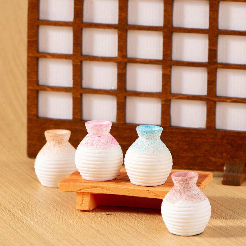 1:12 кукольный домик, миниатюрная антикварная ваза, цветочная композиция, бутылка с маленьким горлышком, пустая ваза, домашний декор для сада, аксессуары для кукольного дома