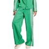 Adidas Оригинальные повседневные брюки с широкими штанинами и эластичным поясом, женские брюки зеленого цвета JN7662
