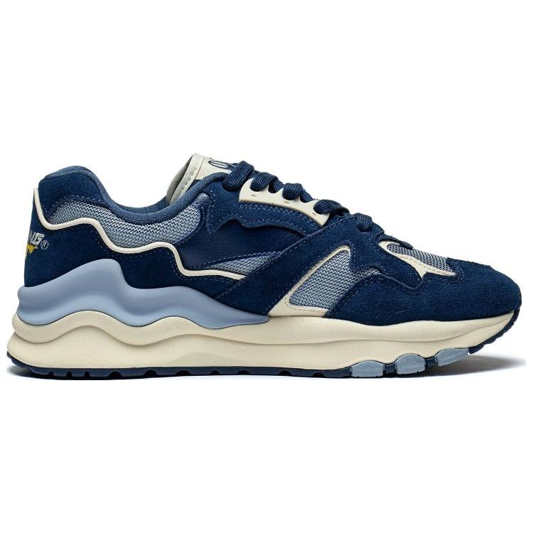 Li Ning 001 Mountain And Sea Non-Slip Wear-Resistant Low-Top Casual Shoes Men Casual Shoes Blue Gray AZGT007-3