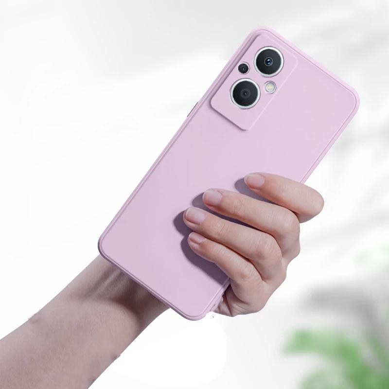 Square TPU Case For OPPO Fnid X8 X5 X3 Pro Lite Reno 13 12 11 8 7 6 5 Pro A3 A3X A60 A79 A38 A18 A98 A76 A78 A77 A16 A17 A73 A72 A76 A36 A15 Case