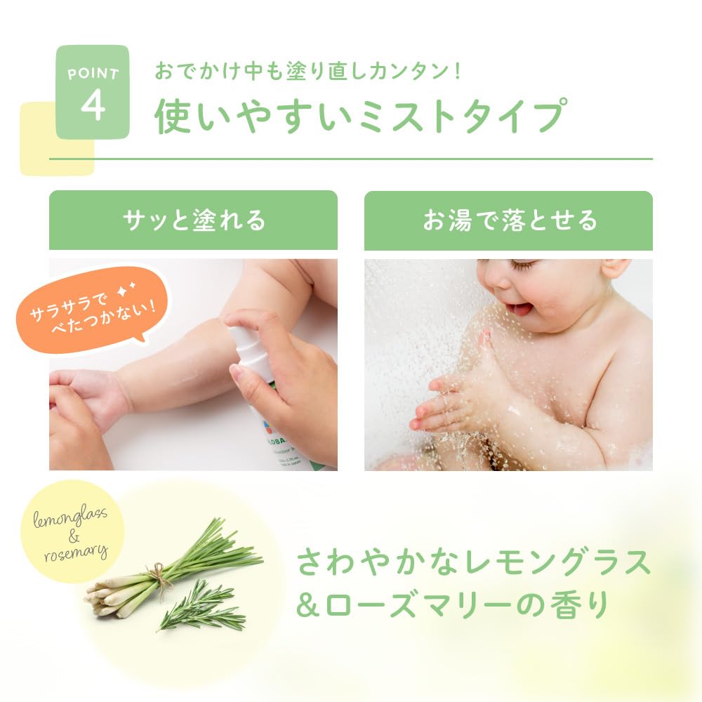 Alobaby Солнцезащитный спрей UV Outdoor Mist БОЛЬШОЙ Детский Без УФ 200мл & - & Ребенок, Без Химикатов, Абсорберы, SPF38, (1 бутылка)
