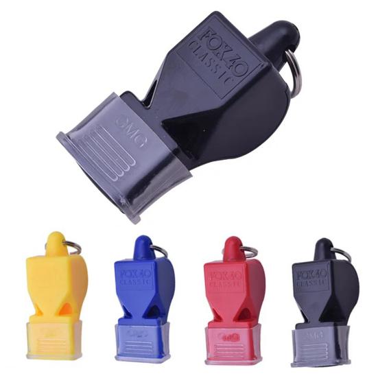 Судейский свисток с ремешком для ключей, 115 дБ, громкий звук, портативный, профессиональный, для тренировок на открытом воздухе, для выживания, футбола, баскетбола, спортивного свистка