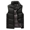 Cotton Vest Thickening Men Winter Jacket Down Cotton Vest Men 'S Large Size