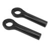 1 Pair Handlebar Ends with Covers Carbon Fiber Handle Grip Ends for 22.2mm Diameter Bar Mountain