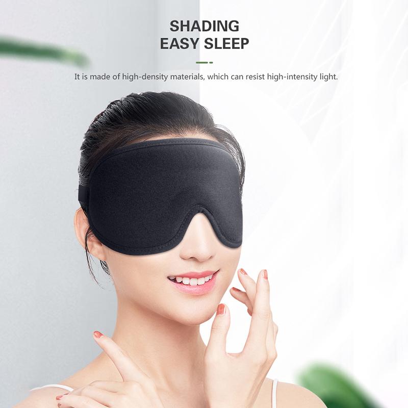 Маска для сна с 3D контурной чашкой, вогнутая формованная ночная маска для сна