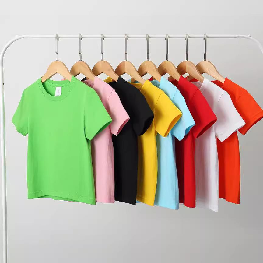 Cotton Children's T-shirt Short Sleeved Summer Short Sleeved Cute and Comfortable