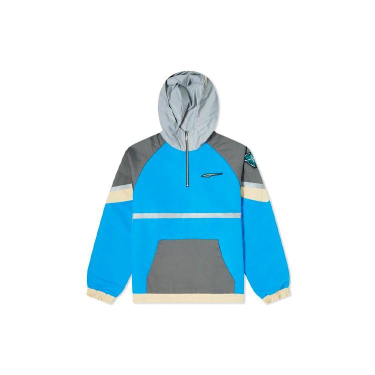 Puma X Rhude HZ Jacket Racing Style Half-Zip Hoodie Men Outerwear Multicolor 596755-41