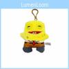 Fuggler Big Teeth Monster Plush Keychain With Cartoon Character For Kids And Decor