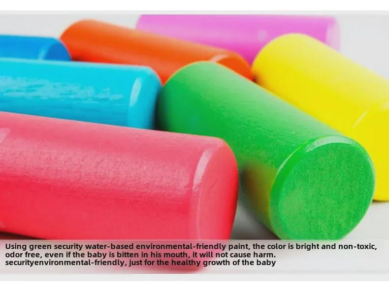 Ударная игрушка Монтессори для раннего развития детей: Веселая тренировка силы рук и координации для детей 2–6 лет