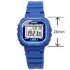 CASIO цифровые наручные часы Chipkashi Дешевые LA-20WH-2A женские девочки дети синие зарубежная модель