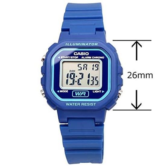 CASIO цифровые наручные часы Chipkashi Дешевые LA-20WH-2A женские девочки дети синие зарубежная модель