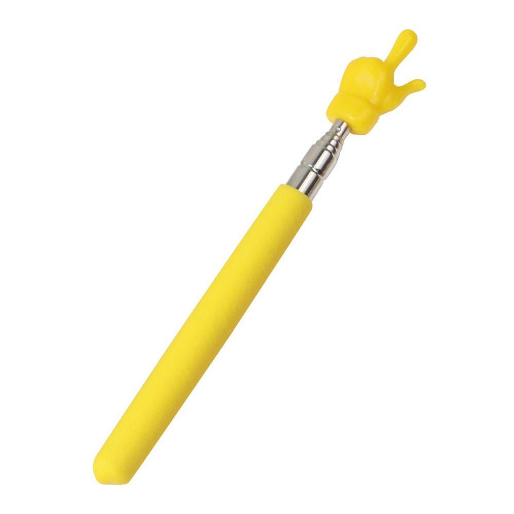 Ручной презентер с дизайном из стального пальца, обучающая палочка, указка для доски, палочки для чтения с пальцев